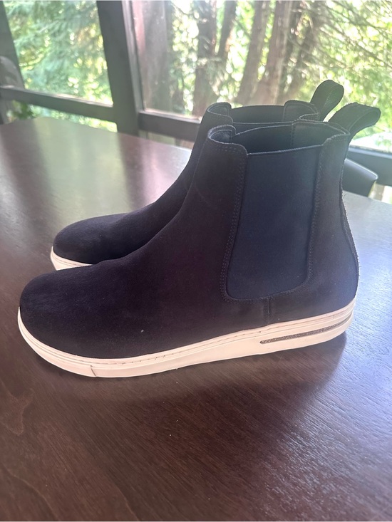 Birkenstock Bend Men\'s Suede Leather Chelsea Sneaker Boots 45 12 EUC main image 5